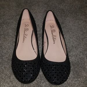 Black ballet flats size 6.5